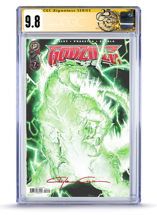 PREORDER: Trade Dress Godzilla No. 7 Classic Signature 9.8 CGC Signature Series