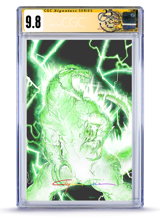 PREORDER: All Art Godzilla No. 7 1:50  Infinity  Signature 9.8 CGC Signature Series