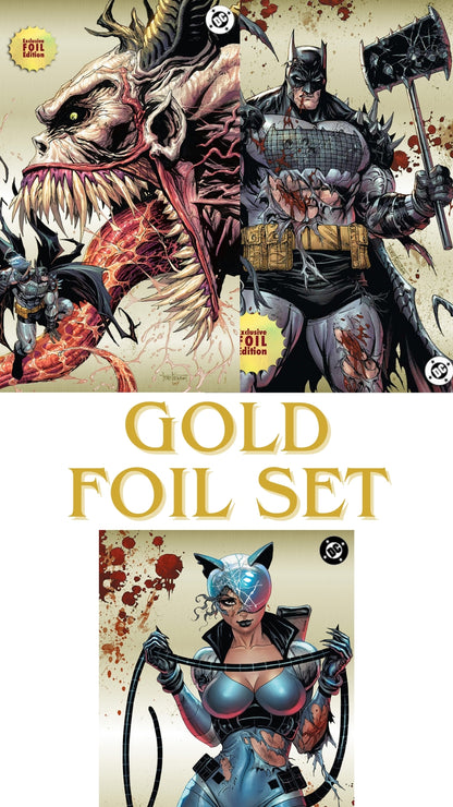 Gold Foil Absolute Batman 3 Book Set 3-11-26