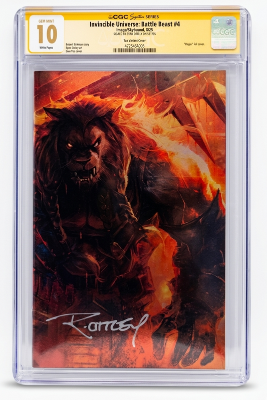 Invincible Universe Battle Beast #4, Ivan Tao [10 CGC Signature Series]