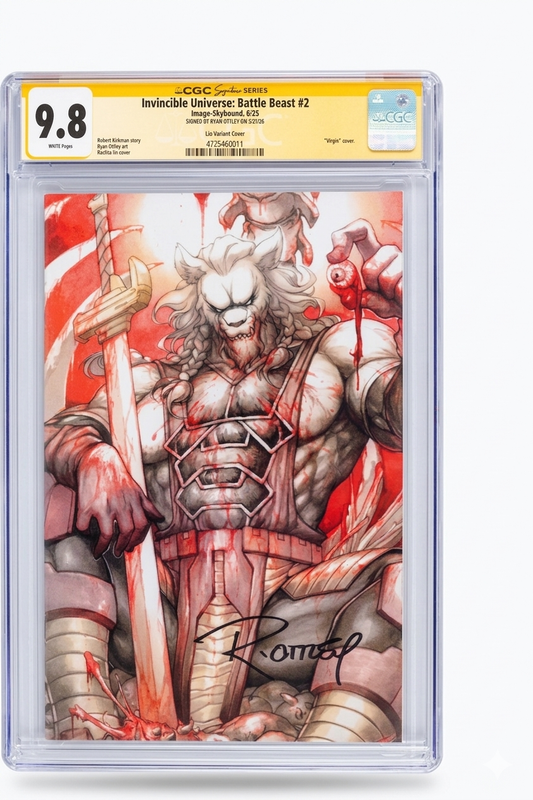 Invincible Universe Battle Beast #2, Rachta Lin [9.8 CGC Signature Series]
