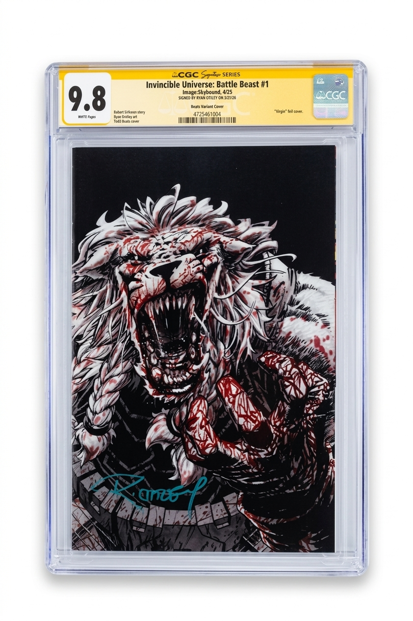 Invincible Universe Battle Beast #1, Todd Beats [9.8 CGC Signature Series]