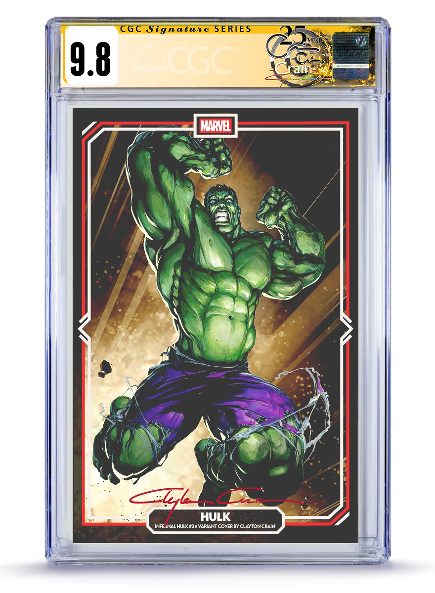 PREORDER: Infernal Hulk No. 3 Classic Signature 9.8 CGC Signature Series