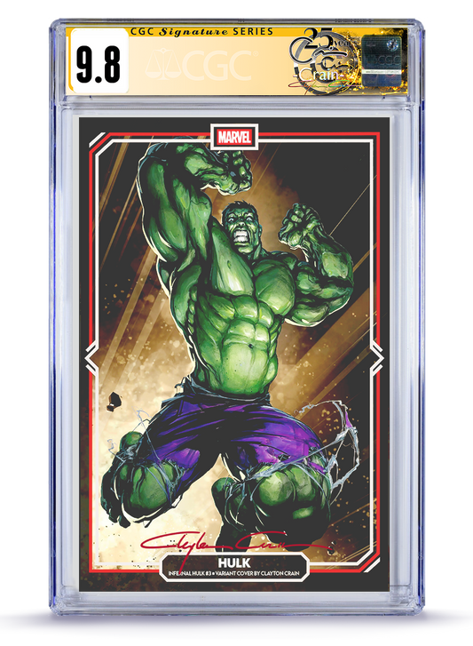 PREORDER: Infernal Hulk No. 3 Classic Signature 9.8 CGC Signature Series