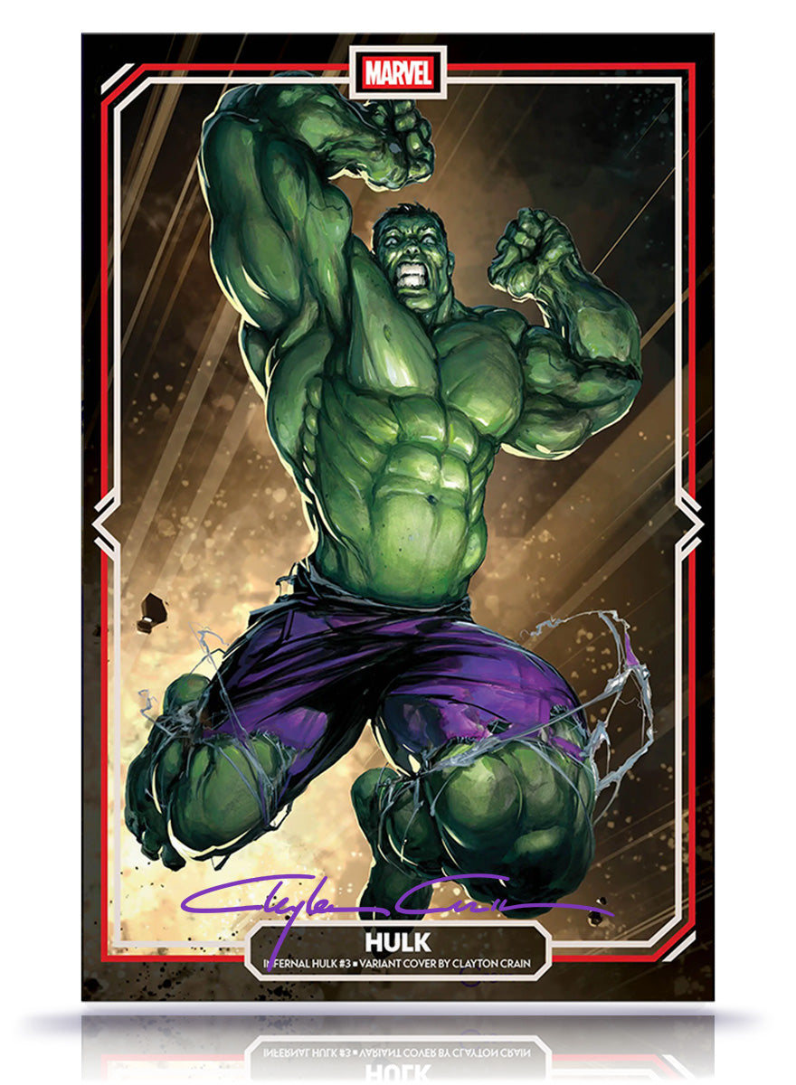 PREORDER: Infernal Hulk No. 3  Classic Signature w/COA