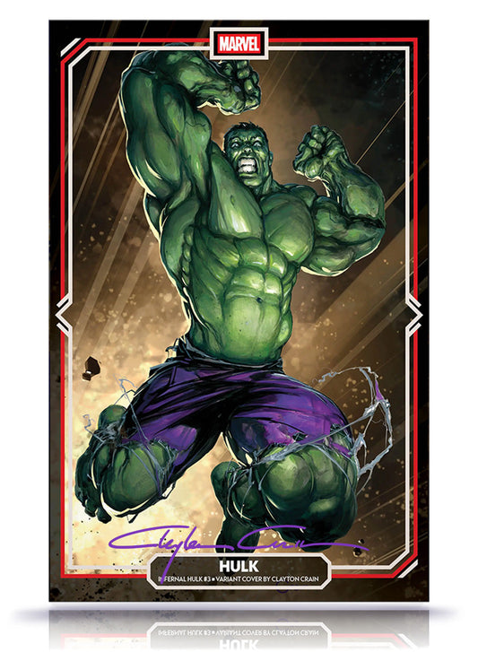 PREORDER: Infernal Hulk No. 3  Classic Signature w/COA