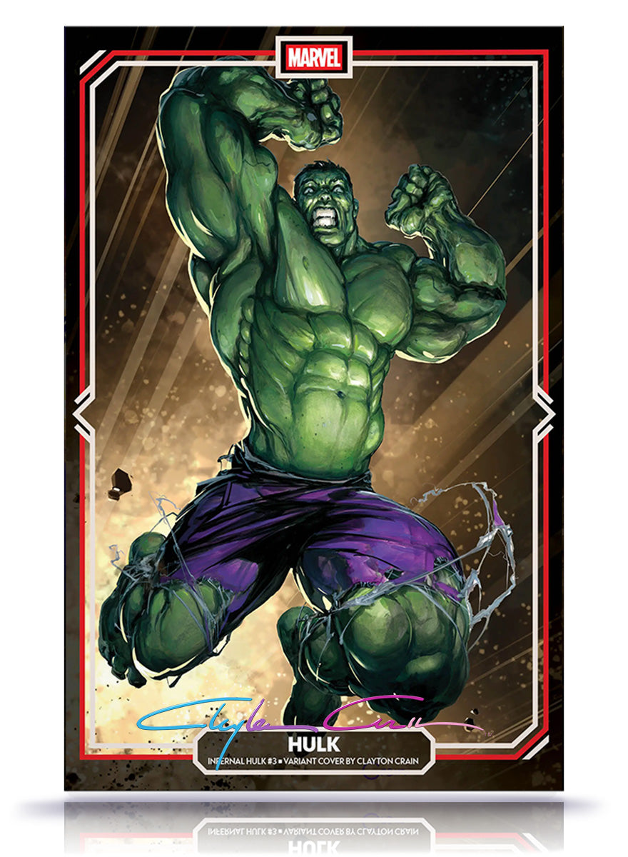PREORDER: Infernal Hulk No. 3  Infinity Signature w/COA