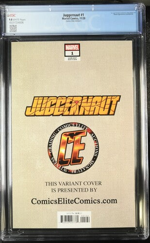 Juggernaught #1 CGC 9.8 Virgin