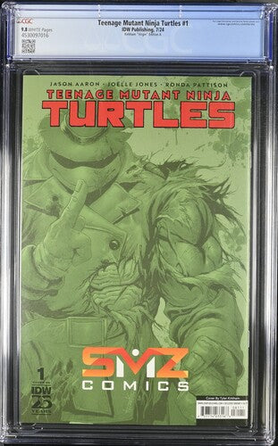 Teen Age Mutant Ninja Turtles #1 Kirkham Virgin CGC 9.8