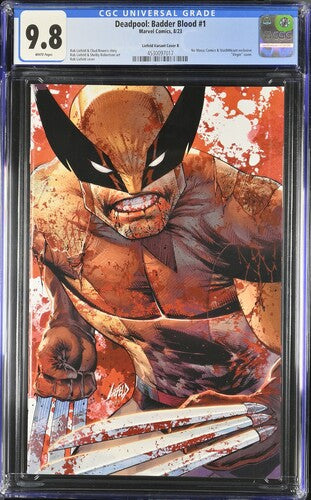 Deadpool Badder Blood #1 CGC 9.8 Virgin Edtion