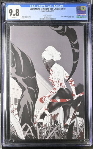 Something is Killing the Children #40 Virgin Sketch Cover CGC 9.8