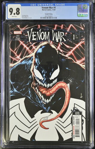 Venom War #1 CGC 9.8