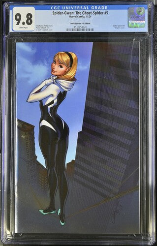 Spider Gwen The Ghost Spider #5 CGC 9.8 Campbell Version