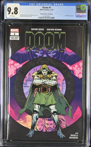 Doom #1 Whatnot Silver Foil Edition CGC 9.8