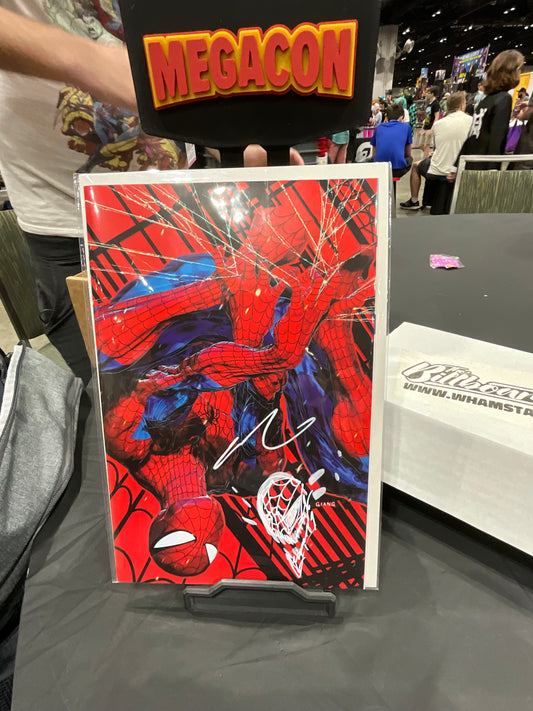 Amazing Spider-man John Giang Surprise Megacon Drop Signed and Remarked Limited Print run