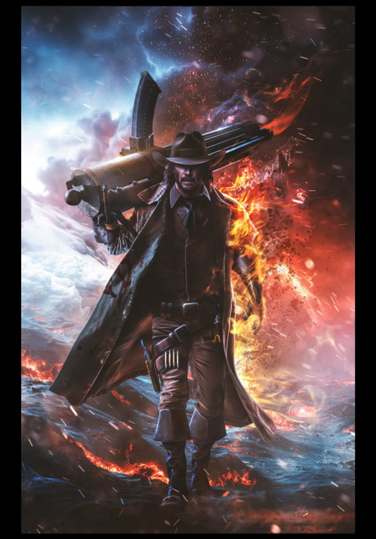 Keanu Reeves Fame Holofoil Cover