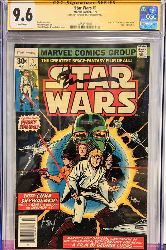 9.6 Signed Star Wars #1 7/77