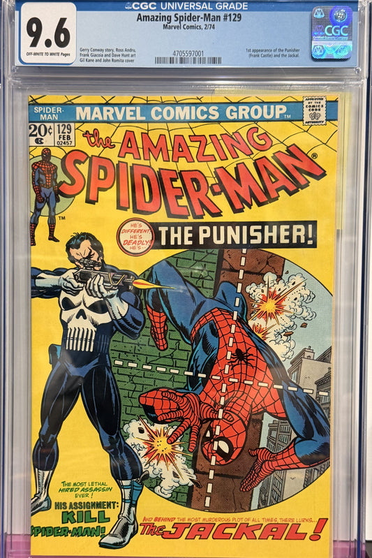 9.6 CGC Amazing Spider-Man #129 2/74