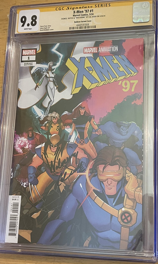 X-men 97 #1 Signed by Cal Dodd