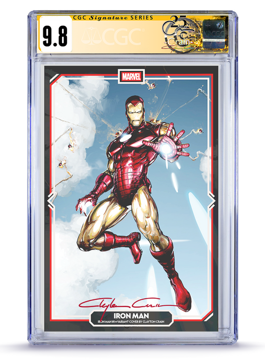 PREORDER: Iron Man No. 1  Classic Signature 9.8 CGC Signature Series