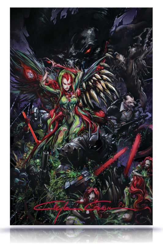 [Limited Release] Absolute Batman #23 Clayton Crain Connecting Cover Ivy Full Art
