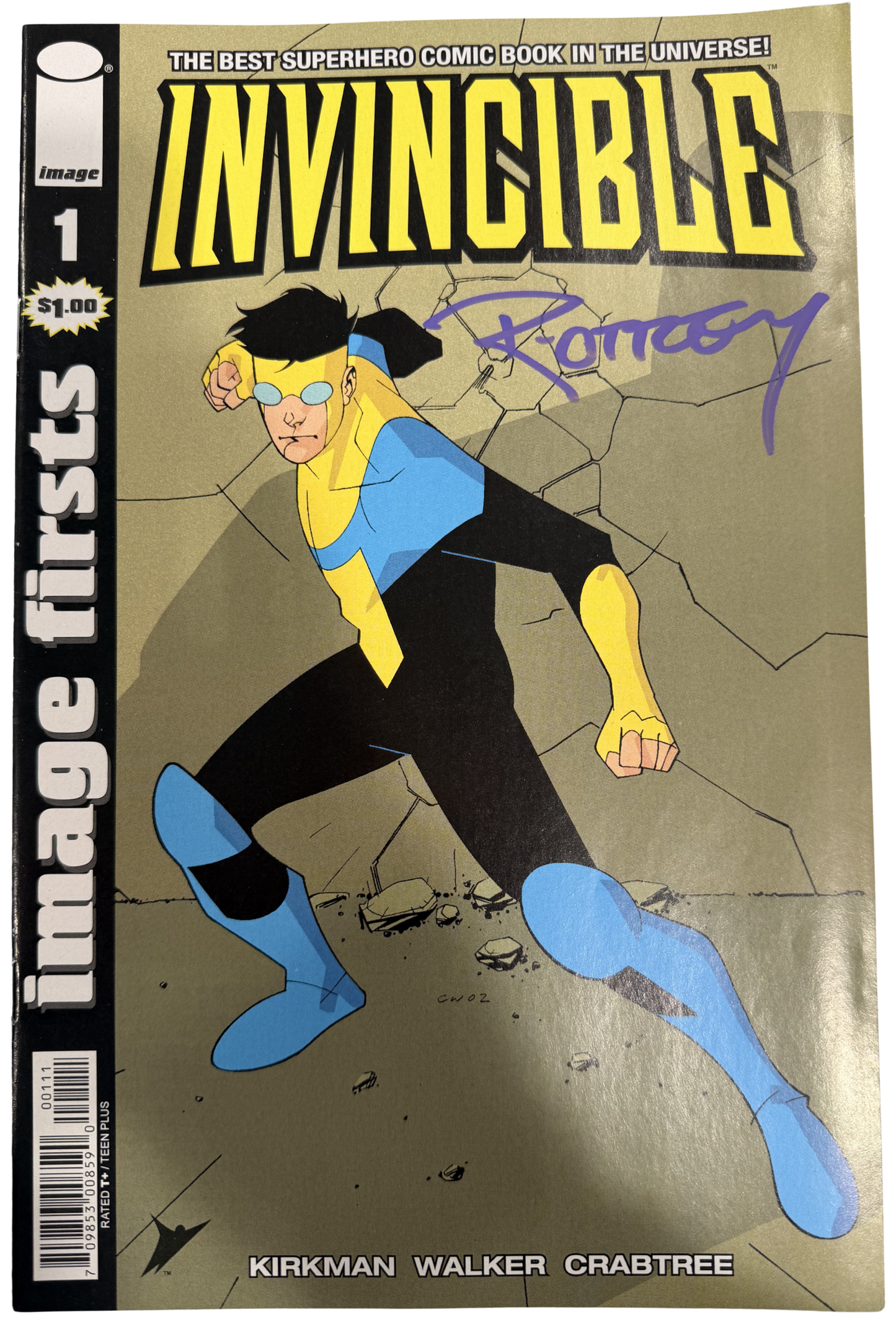 Image Firsts Invincible #1 [Signed by Ryan Ottley]