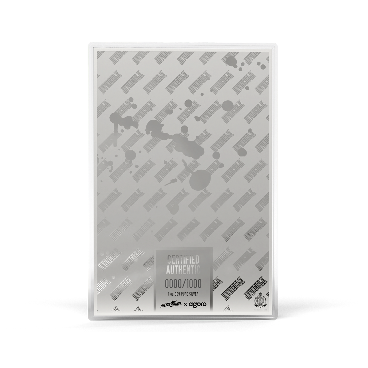 Invincible Comic Pure Silver Foil