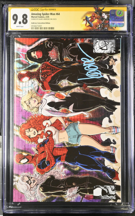 (A) Kaare Andrews Signature Series Custom Label CGC 9.8