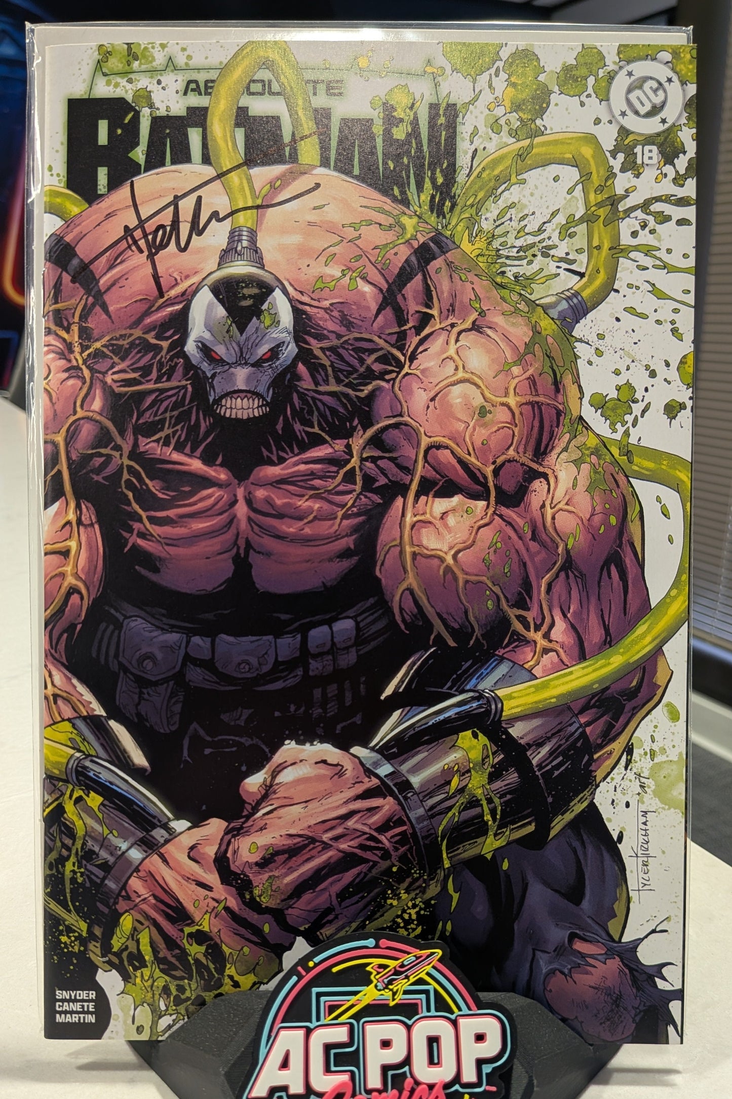 [Signed] Tyler Kirkham, Battle Damaged Absolute Bane