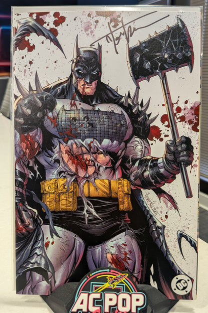 [Signed] Tyler Kirkham, Battle Damaged Absolute Batman