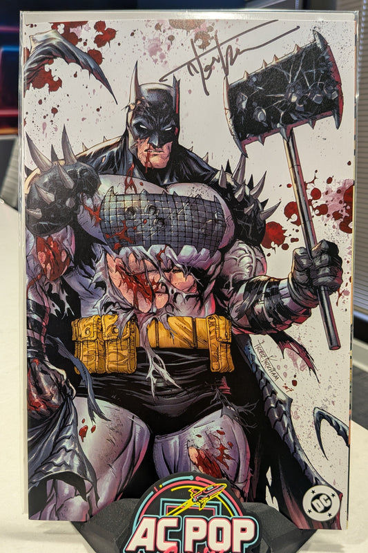 [Signed] Tyler Kirkham, Battle Damaged Absolute Batman