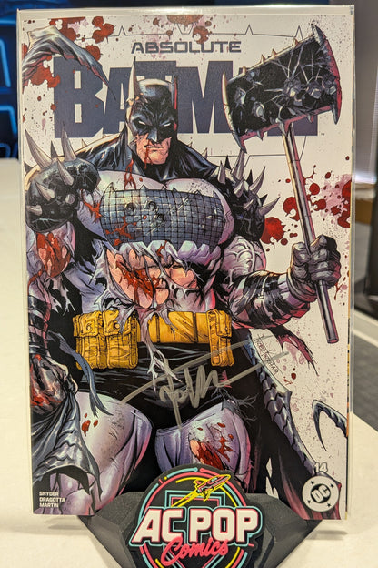 [Signed] Tyler Kirkham, Battle Damaged Absolute Batman