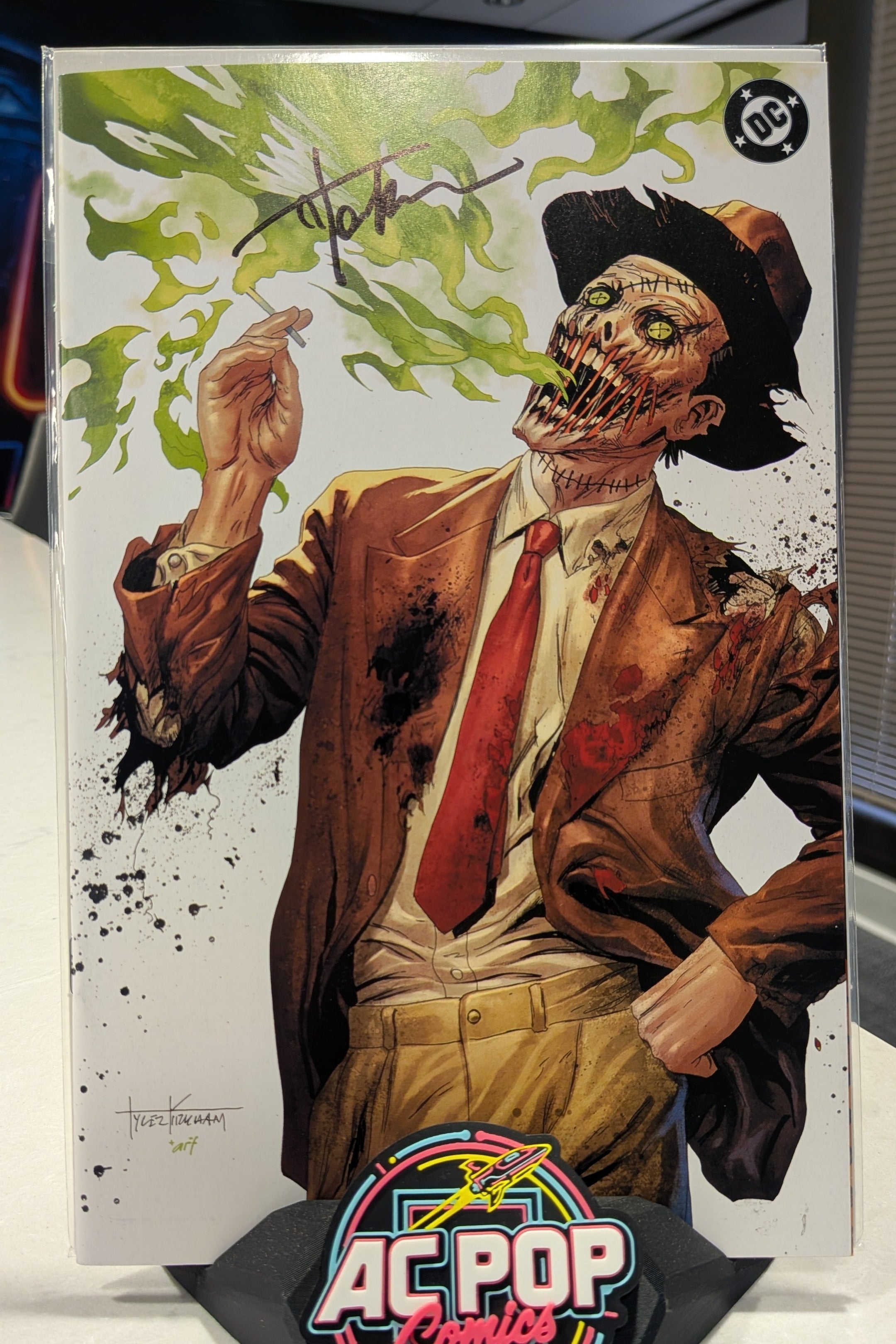 Signed] Tyler Kirkham, Battle Damaged Absolute Scarecrow – AC Pop