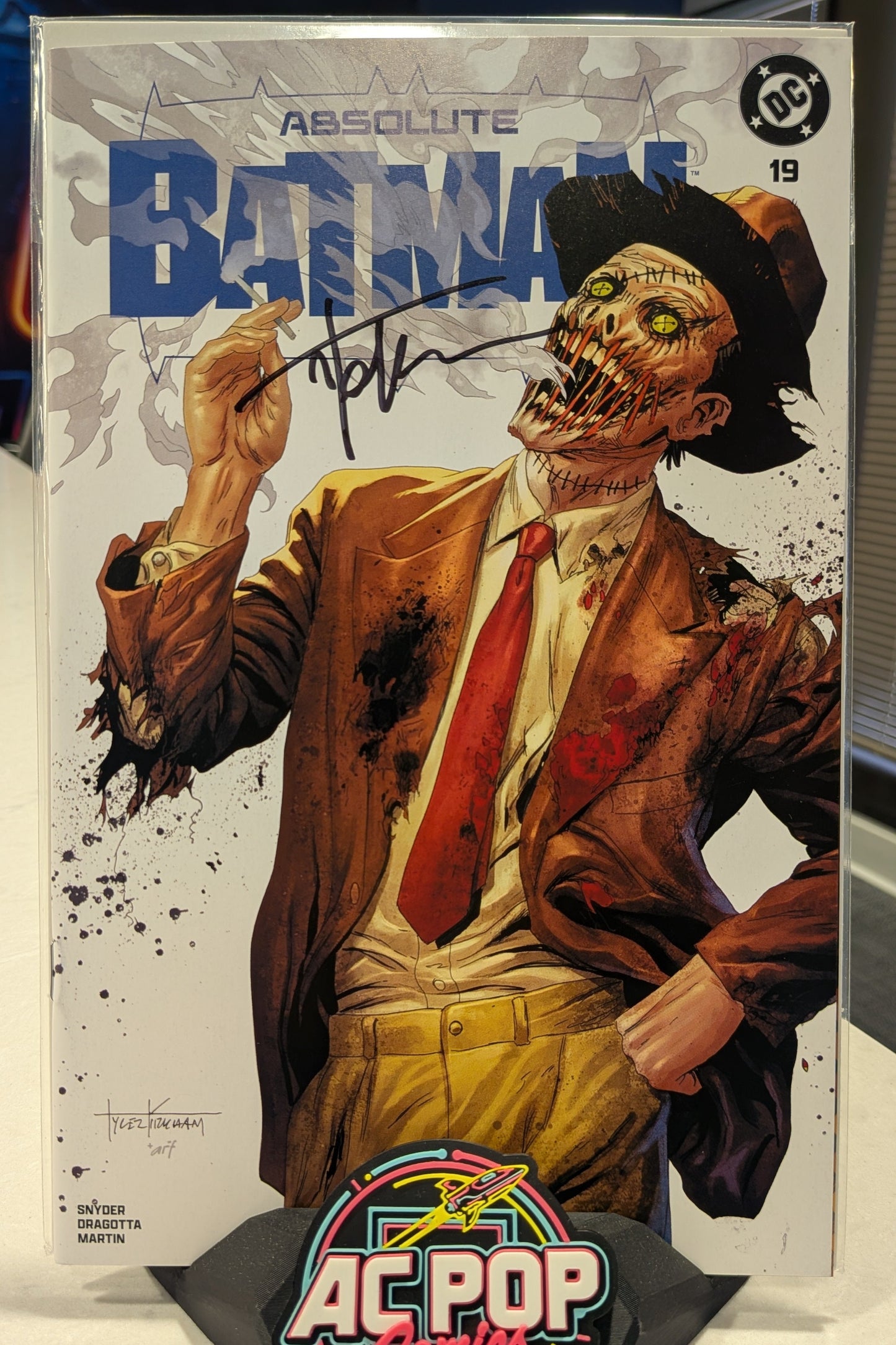 [Signed] Tyler Kirkham, Battle Damaged Absolute Scarecrow