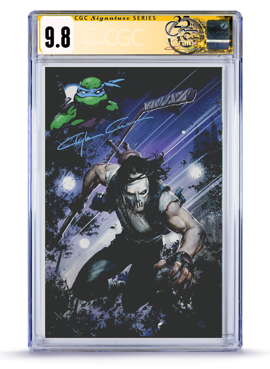PREORDER: Casey Jones No. 5 All Art Cover CGC Signature Series Leonardo Remarque