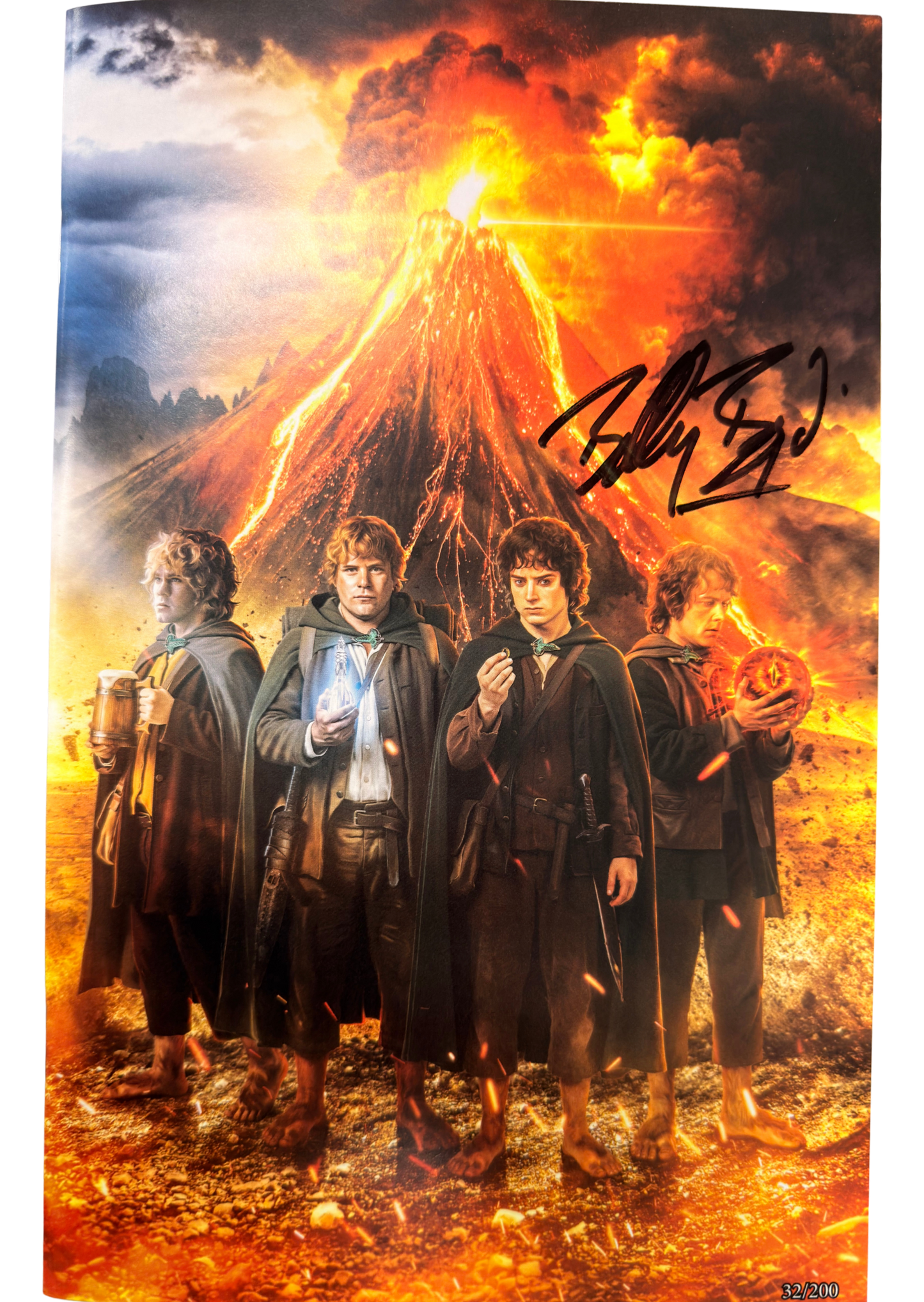 Fan Expo Chicago Lord of the Rings Exclusive Signed by Billy Boyd