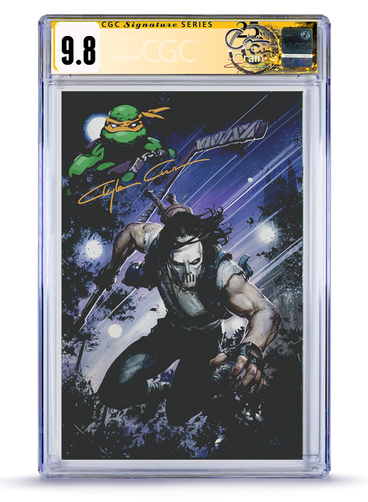 PREORDER: Casey Jones No. 5 All Art Cover CGC Signature Series Michelangeo  Remarque