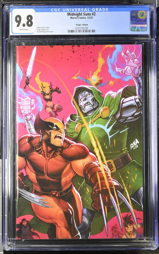 Doom - Midnight Suns 2 DNA Virgin Cover CGC 9.8