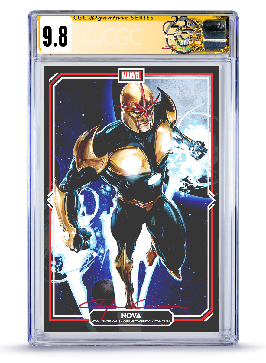 PREORDER: Nova Centurion No. 1 Classic Signature 9.8 CGC Signature Series