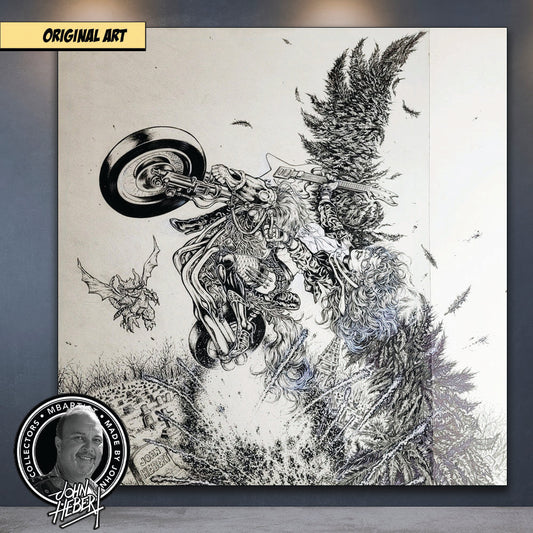 ORIGINAL ART | THE DEVIL'S MISFITS #1: EXCLUSIVE VARIANT by John Hebert