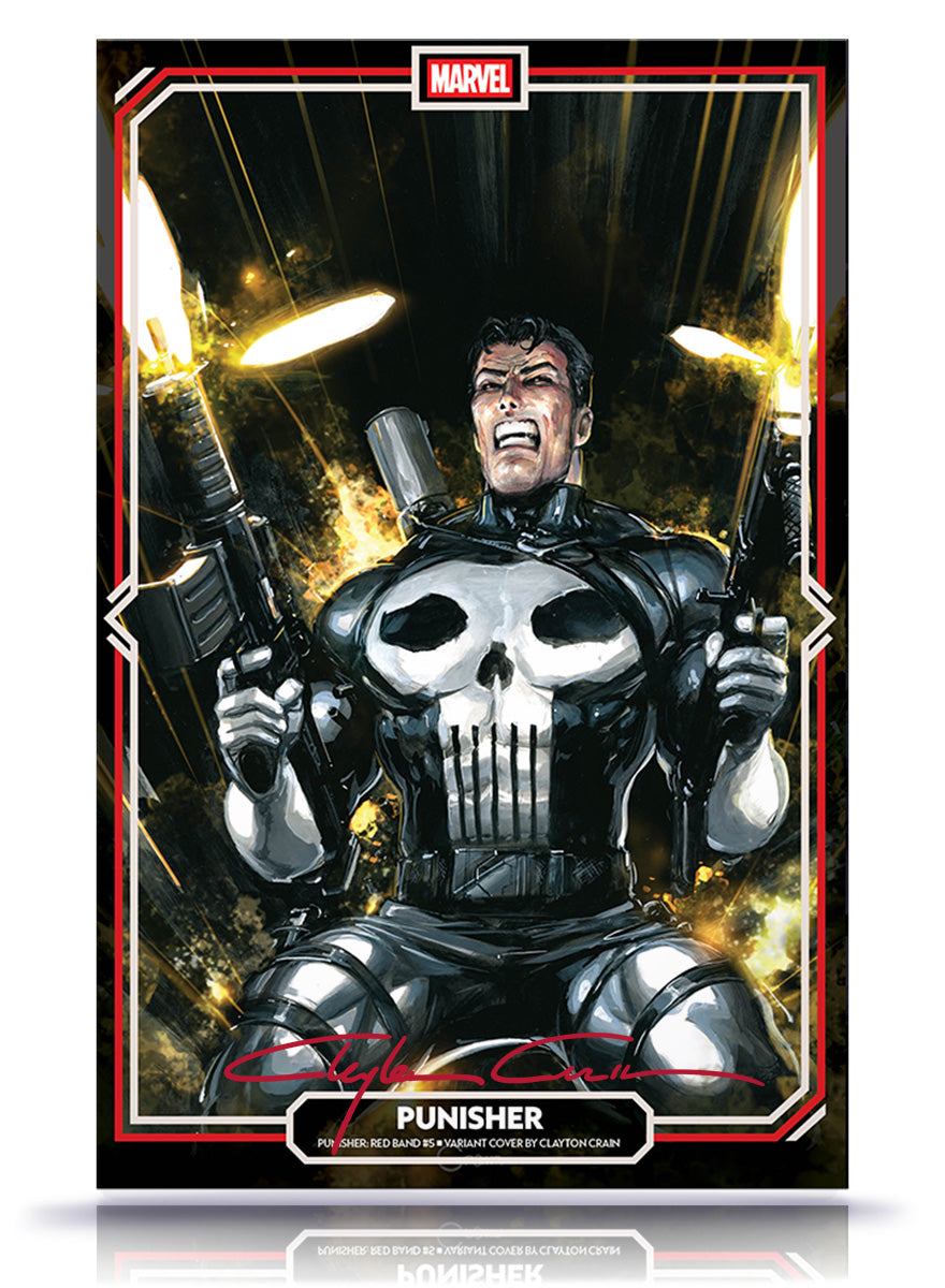 PREORDER: Punisher Red Band No. 5  Classic  Signature w/COA