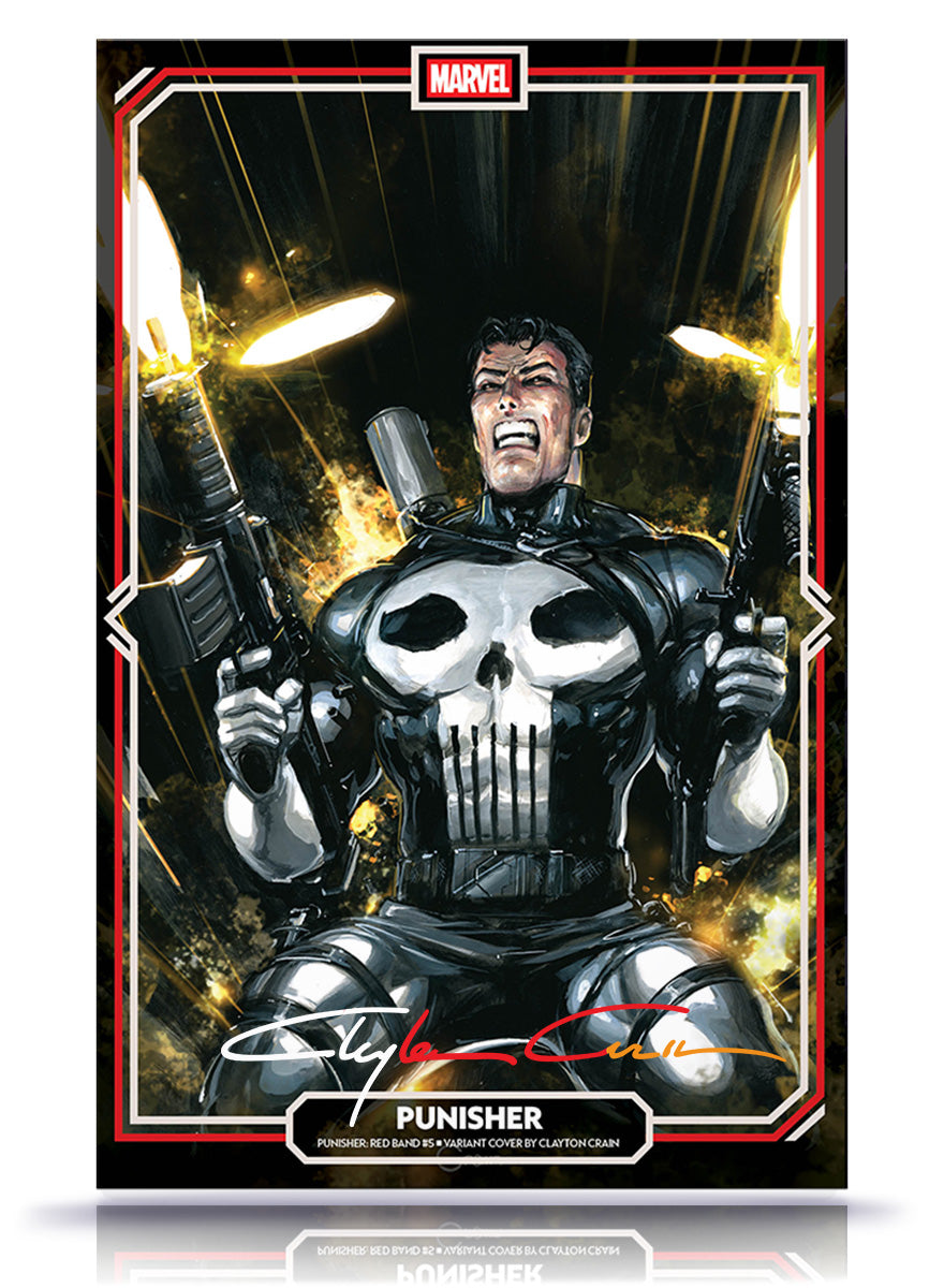PREORDER: Punisher Red Band No. 5  Infinity Signature w/COA