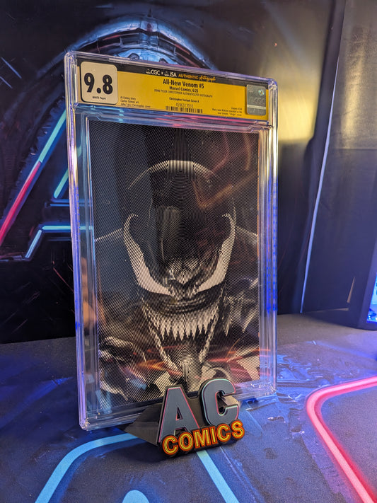 All-New Venom #5 JSA JTC Signed (CGC Graded: 9.8)