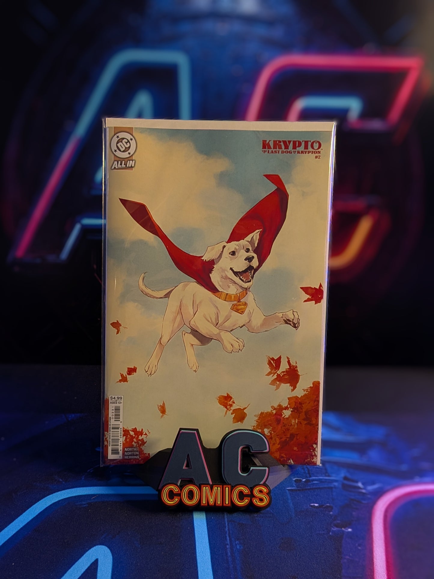 Krypto: The Last Dog of Krypton #2 (Cover B)