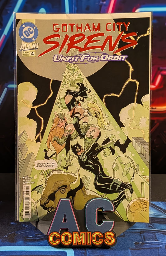 Gotham City Sirens: Unfit for Orbit #4 (Cover A)