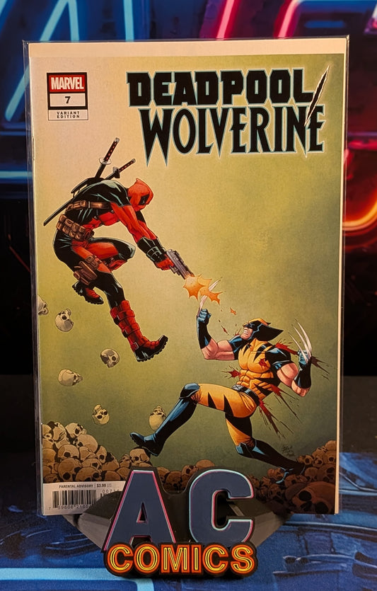 Deadpool/Wolverine #7 (1:25 Howell Var)