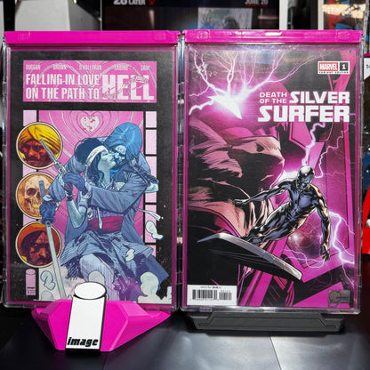 Pink SILVER Age Size ComicCapsule