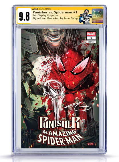 Punisher vs. Spider-Man #1 John Giang SDCC Exclusive