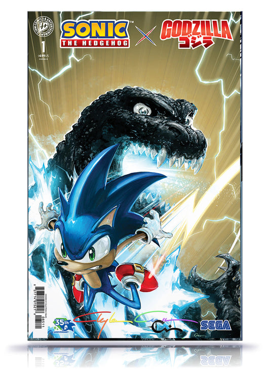 PREORDER:  Trade Dress Sonic x Godzilla No. 1   Signature w/COA
