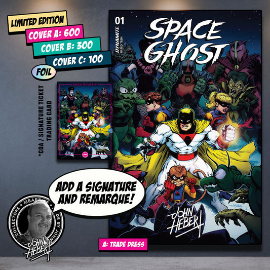 COMIC BOOK | SPACE GHOST #1: VARIANT EXCLUSIVE by John Hebert